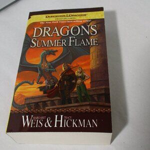 Brand New Dragons Summer Flame Novel Book Dungeons Dragon lance